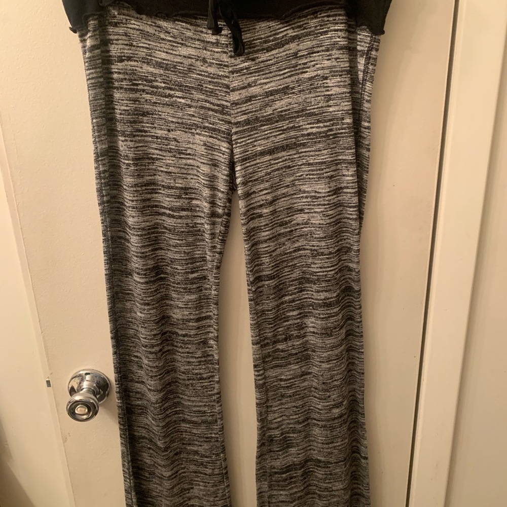 Women's Black and Gray Pants